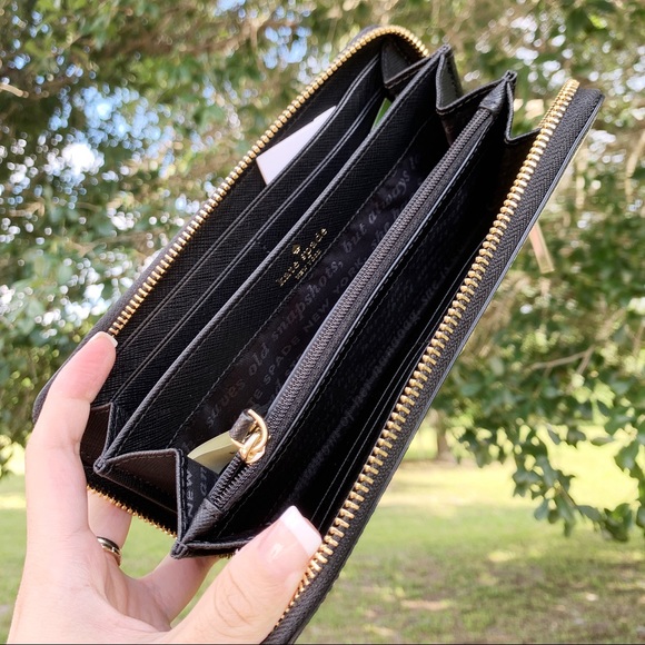 Kate spade zip around wallet pineapple - Picture 4 of 4